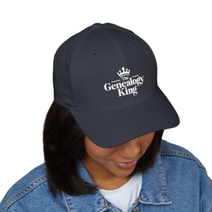 Genealogy King Embroidered Cap in Dark Navy by Genealogy Keepsakes