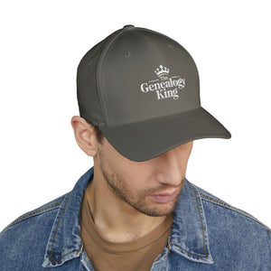 Genealogy King Embroidered Cap in Olive by Genealogy Keepsakes