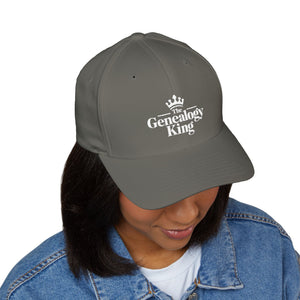 Genealogy King Embroidered Cap in Olive by Genealogy Keepsakes