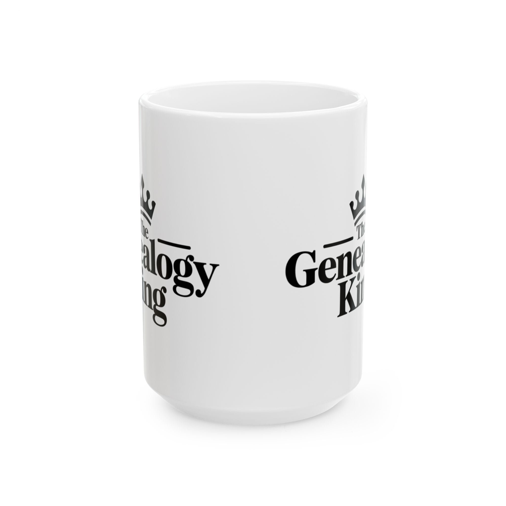 Genealogy King Mug (11oz|15oz) in 15oz by Genealogy Keepsakes