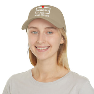 Genealogy Ninja Mode — "All • Day • Every • Day" Baseball Cap in by Genealogy Keepsakes