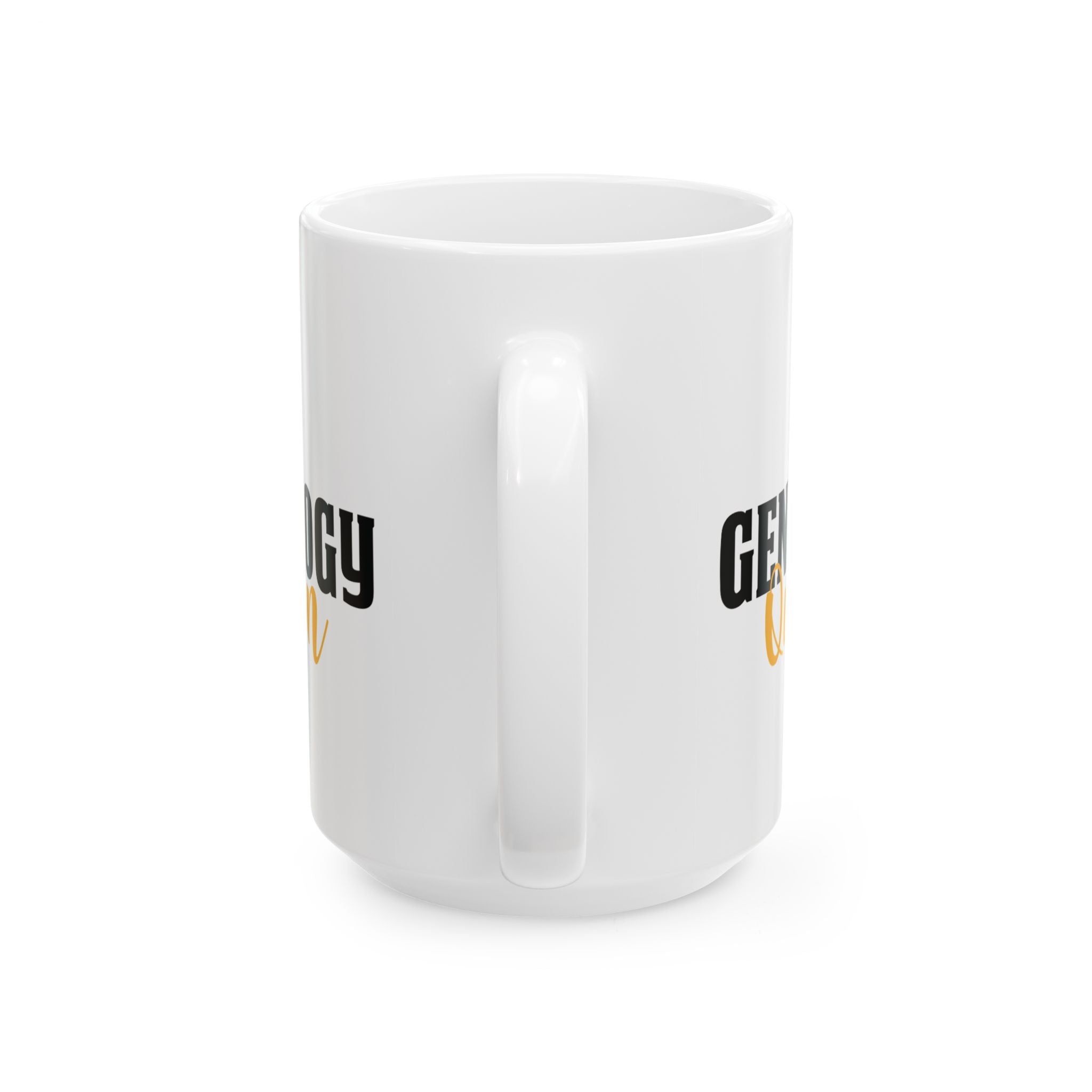 Genealogy Queen Ceramic Mug (11oz | 15oz) in 15oz by Genealogy Keepsakes