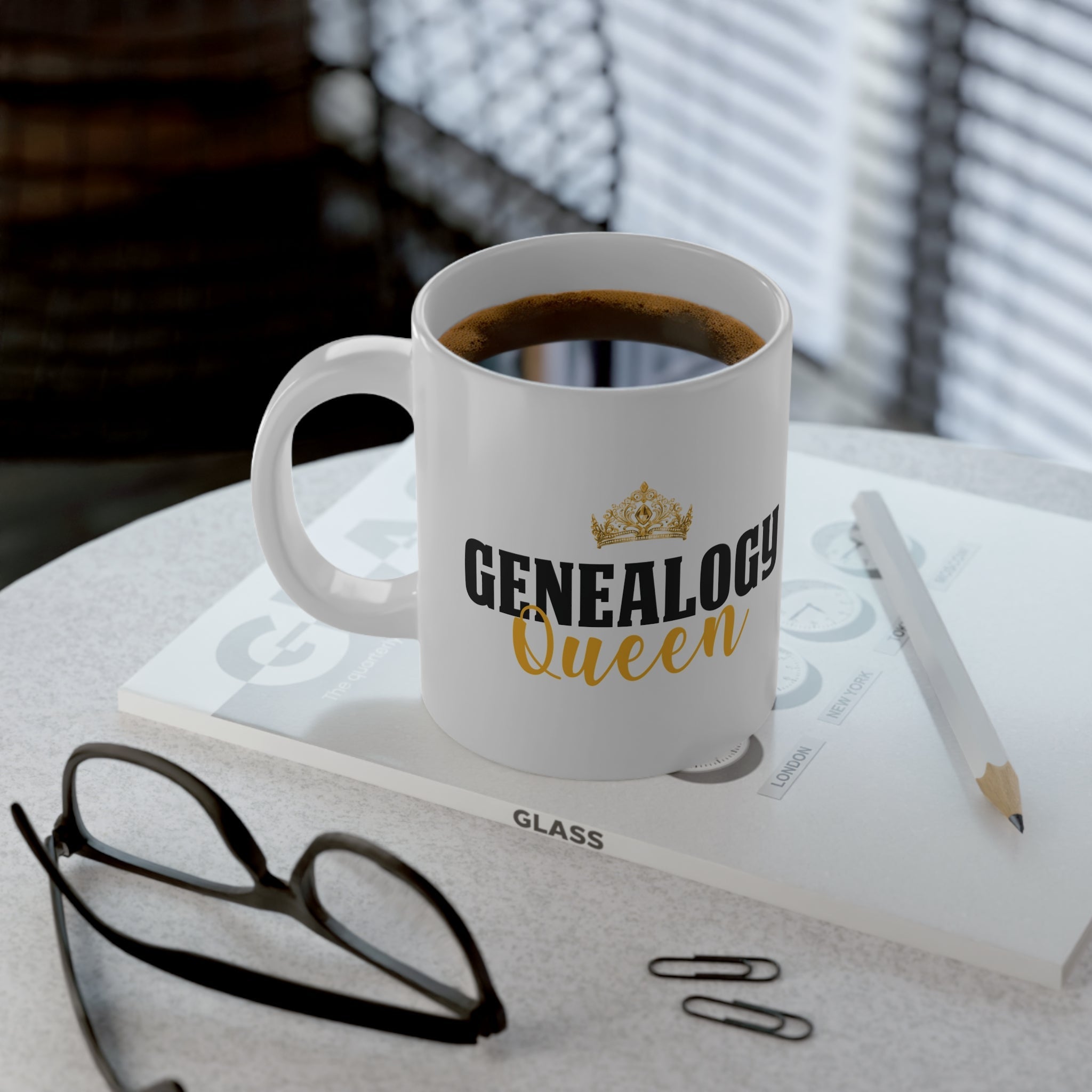Genealogy Queen Mug (20oz)-