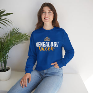 Genealogy Queen Sweatshirt in by Genealogy Keepsakes