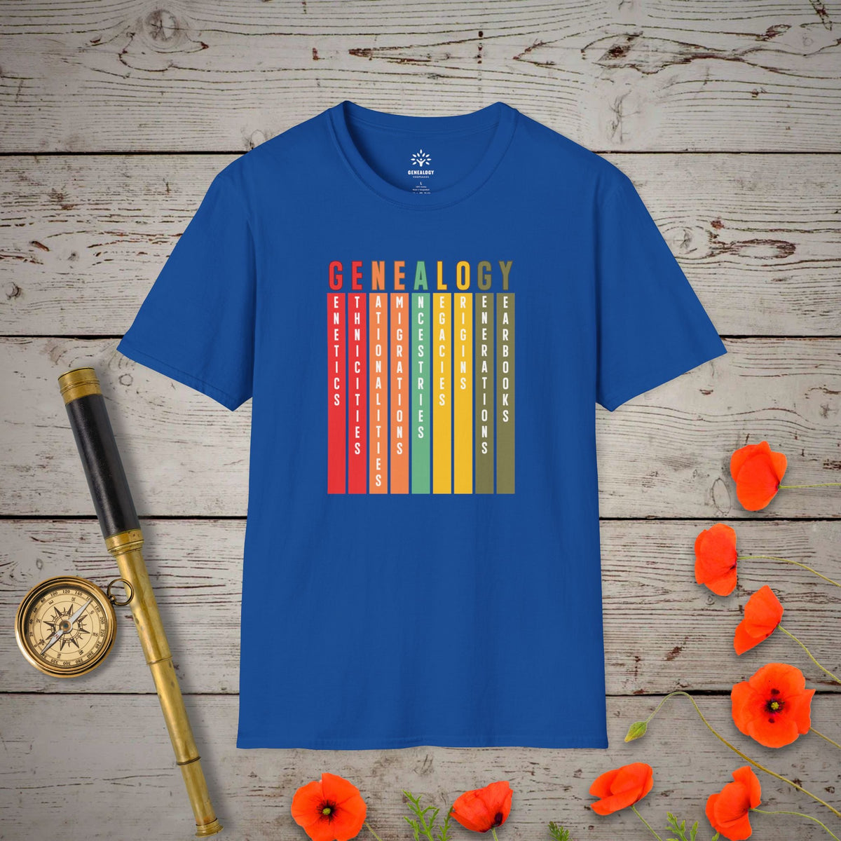 Genealogy T-Shirt - Genealogy Keepsakes Custom Genealogy Gift - Royal S