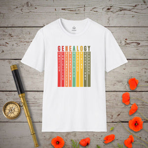 Genealogy T-Shirt - Genealogy Keepsakes Custom Genealogy Gift - White S