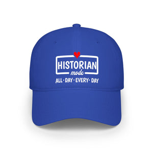 Historian Mode — "All • Day • Every Day" Baseball Cap in One size by Genealogy Keepsakes