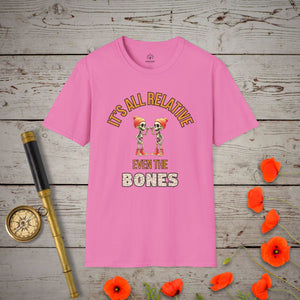 It's All Relative T-Shirt in Azalea by Genealogy Keepsakes
