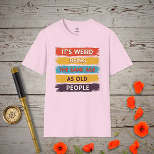 It's Weird T-Shirt - Genealogy Keepsakes Custom Genealogy Gift - Light Pink S