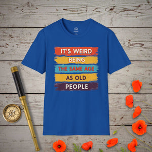 It's Weird T-Shirt - Genealogy Keepsakes Custom Genealogy Gift - Royal S