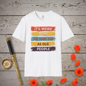 It's Weird T-Shirt - Genealogy Keepsakes Custom Genealogy Gift - White S