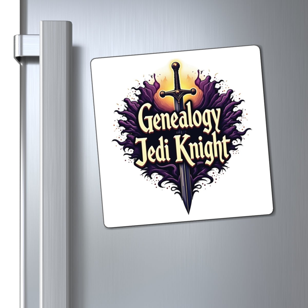 Jedi Knight Refrigerator Magnet in by Genealogy Keepsakes