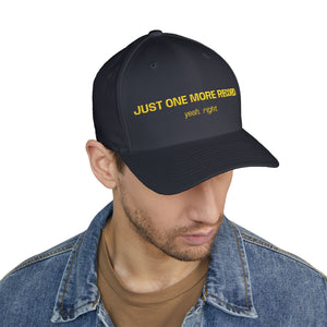 Just One More Record Embroidered Cap in by Genealogy Keepsakes