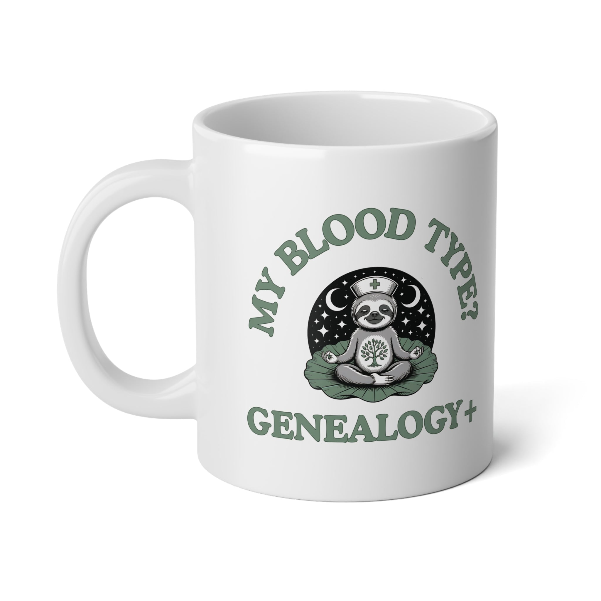 My Blood Type? Genealogy+ Mug (20oz)-