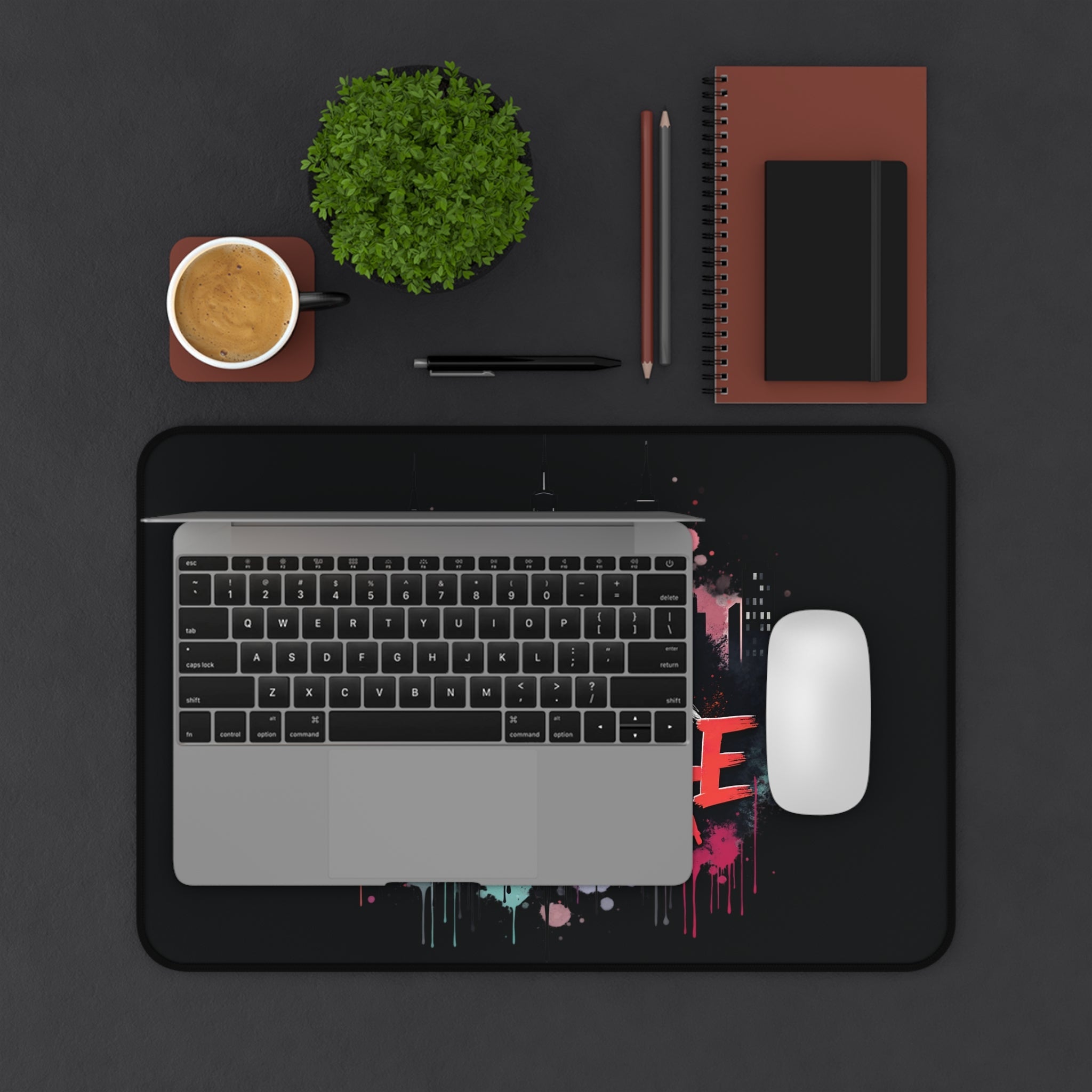 New York Heritage Desk Mat in by Genealogy Keepsakes