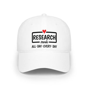 Research Mode — "All • Day • Every • Day" Baseball Cap in One size by Genealogy Keepsakes
