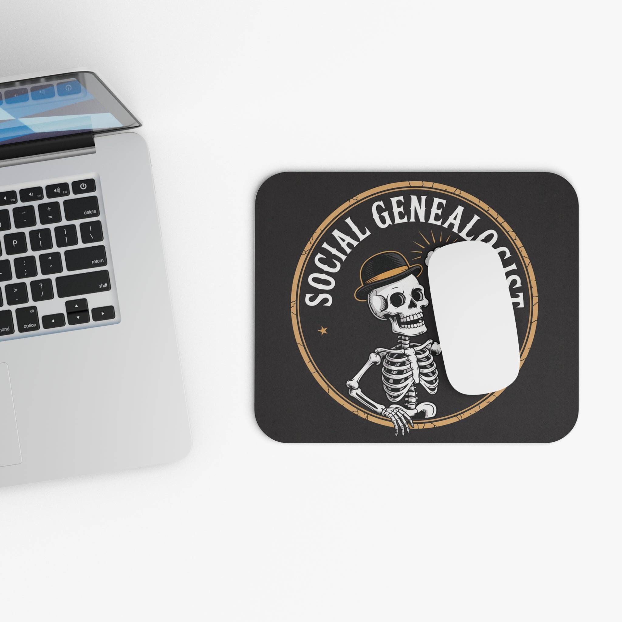 Social Genealogist - Beer Edition Mouse Pad in by Genealogy Keepsakes