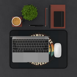 The Family Tree Whisperer Desk Mat - Genealogy Keepsakes Custom Genealogy Gift - 16" × 32"
