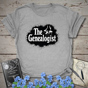 The Genealogist T-Shirt in Sport Grey by Genealogy Keepsakes