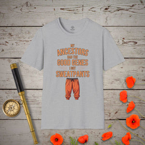 The Good Genes T-Shirt in Sport Grey by Genealogy Keepsakes