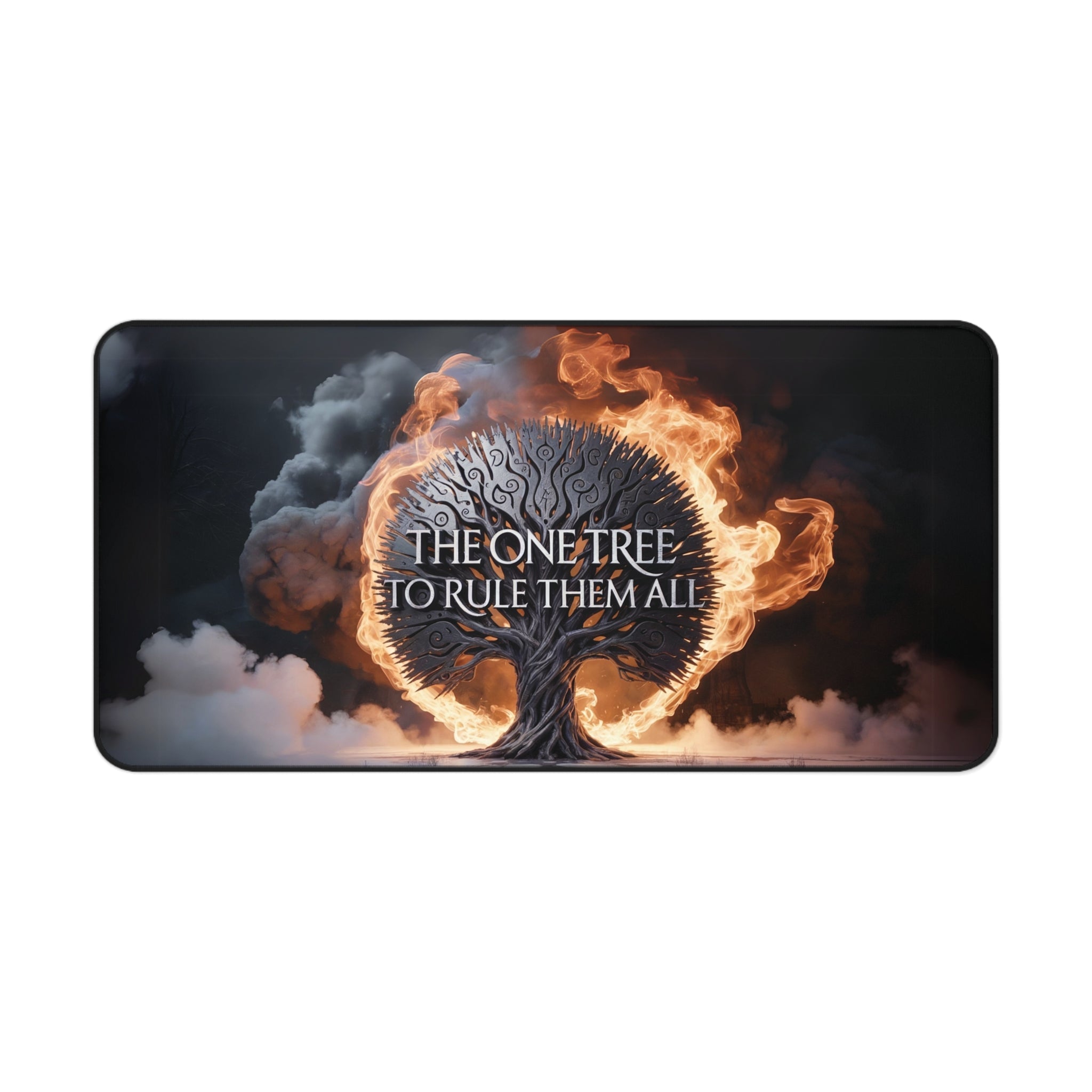 The One Tree To Rule Them All Desk Mat-16" × 32"