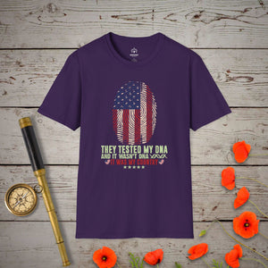 They Tested My DNA T-Shirt in Purple by Genealogy Keepsakes