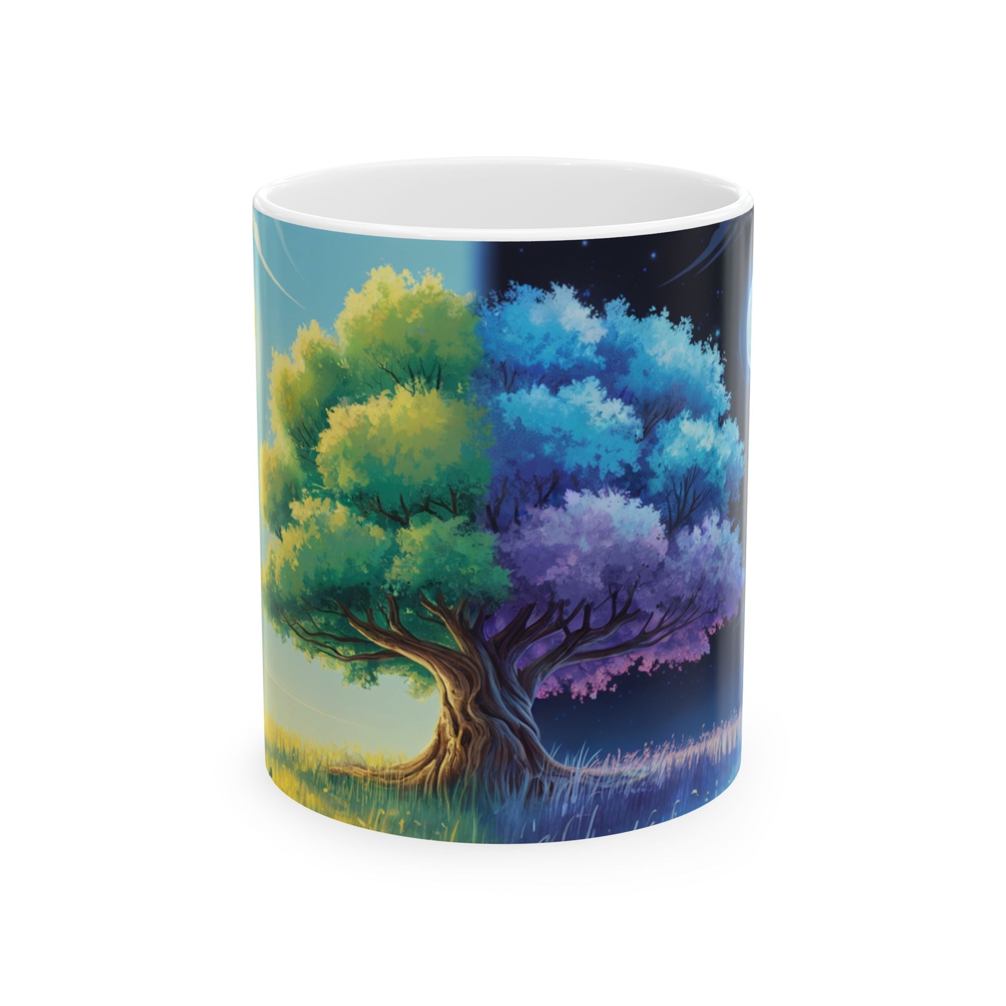 Tree of Life Duality Mug (11oz|15oz) in by Genealogy Keepsakes