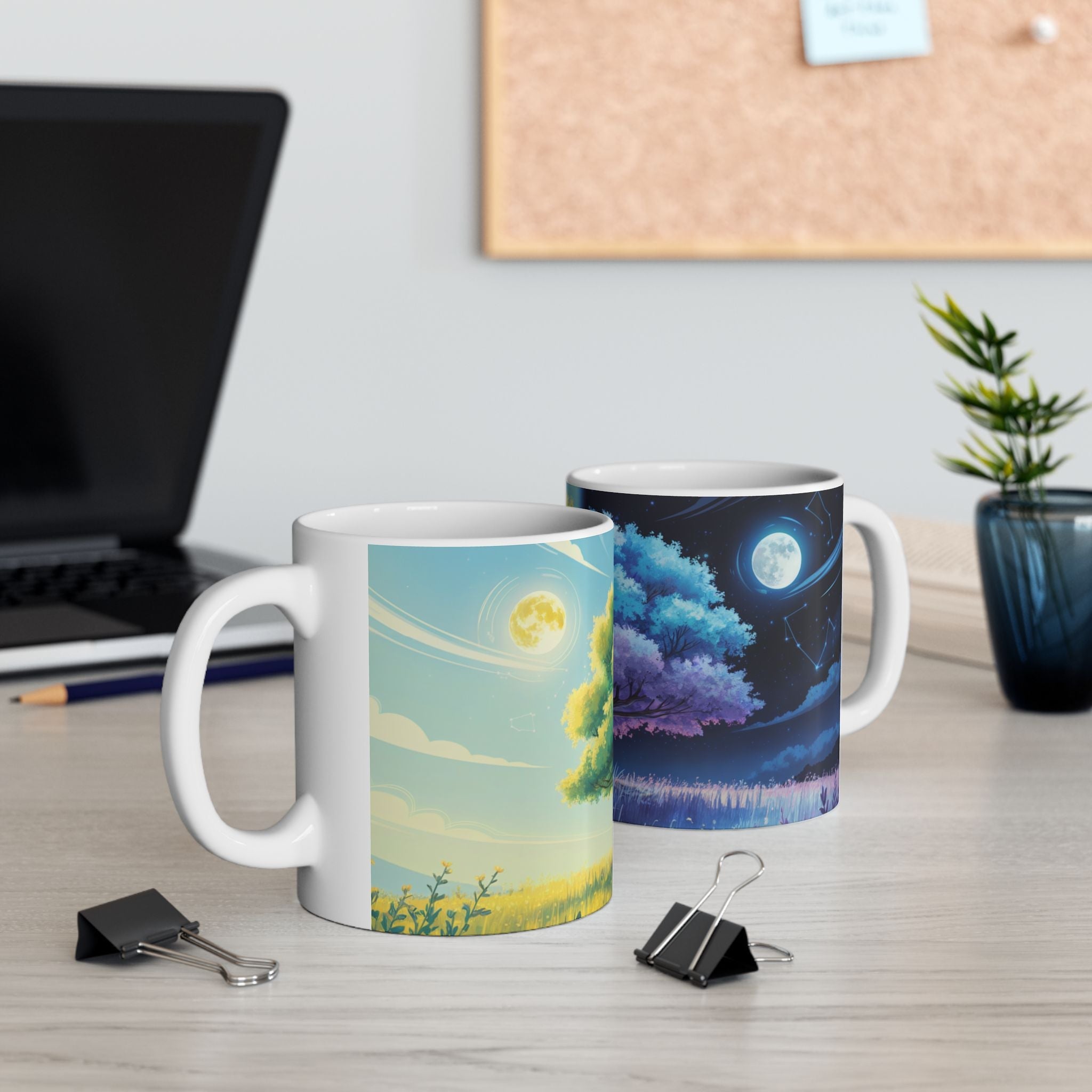 Tree of Life Duality Mug (11oz|15oz) in by Genealogy Keepsakes