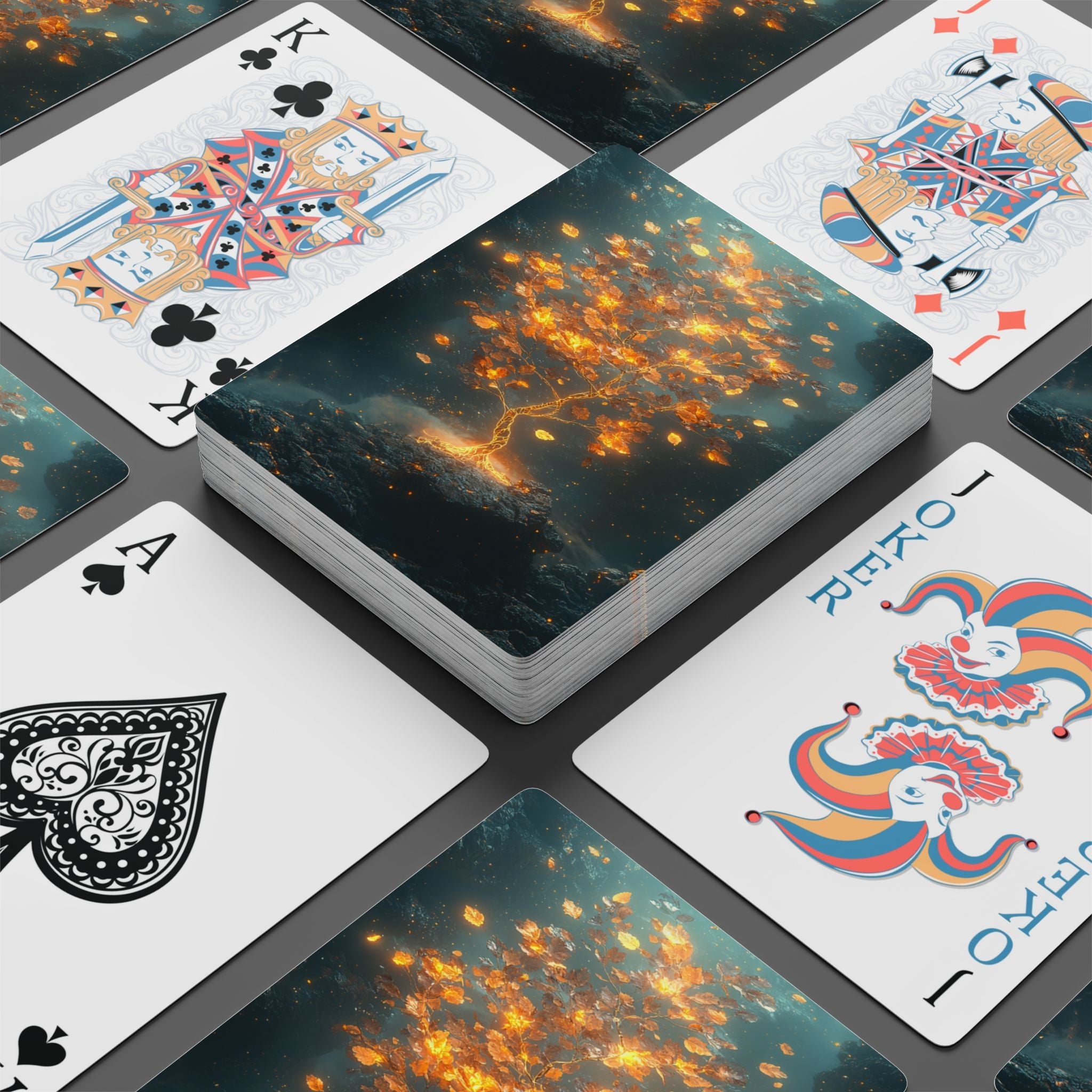 Tree of Life Playing Cards in by Genealogy Keepsakes