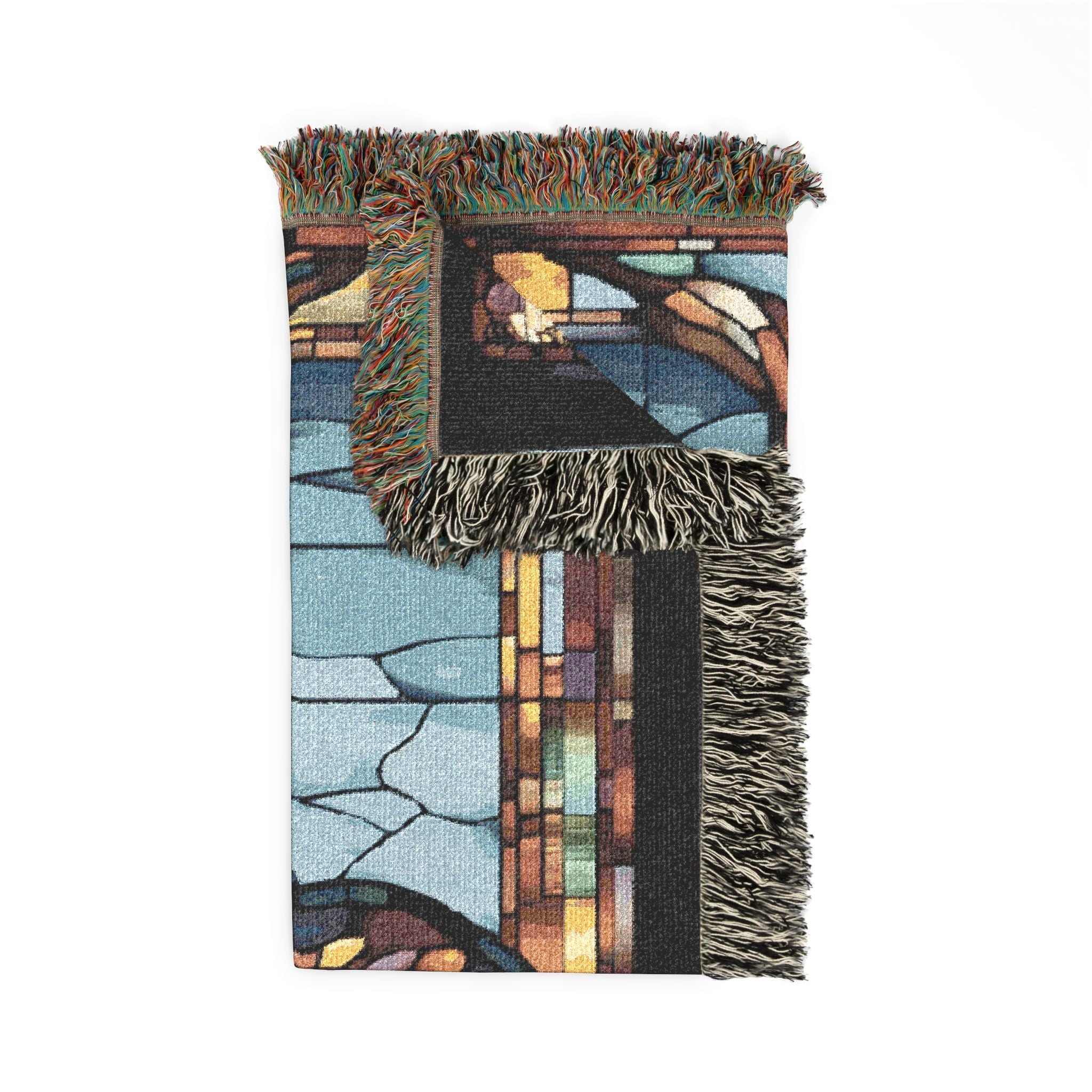 Tree Of Life Woven Blanket in by Genealogy Keepsakes