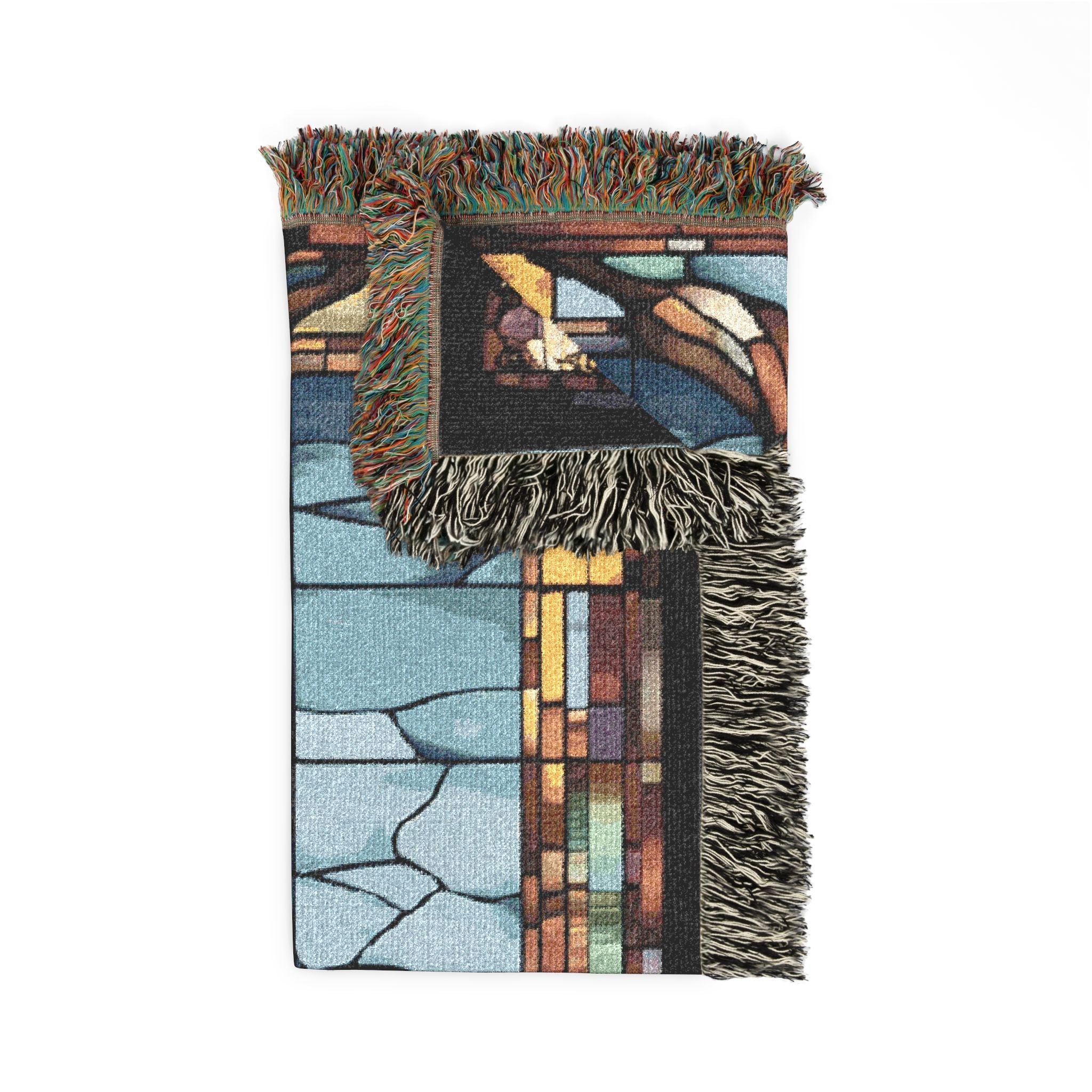 Tree Of Life Woven Blanket in by Genealogy Keepsakes