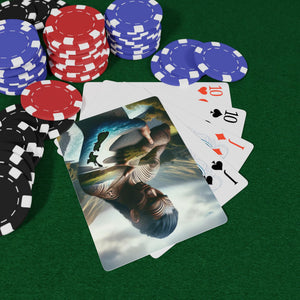 Whenua Within – Aotearoa New Zealand Art Playing Cards in 2.5" x 3.5" by Genealogy Keepsakes